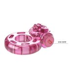 BAILE - Vibrating Cock Ring Bear Pink - obrazek 6