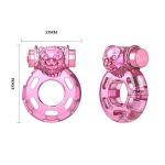 BAILE - Cockring VIBRATOR & CONDOM - obrazek 4