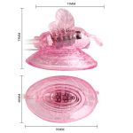 BAILE- BUTTERFLY CLITORAL PUMP, Vibration Sucking - obrazek 5