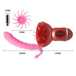 BAILE- ROLLING FUN II, 12 vibration functions 6 rotation functions Bendable - obrazek 6