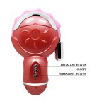 BAILE- ROLLING FUN, 12 vibration functions 6 rotation functions Bendable - obrazek 7