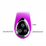 PRETTY LOVE -INTIMATE ,Silikonowy Wibrator z Ruchem Rotacyjnym - obrazek 4