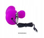 PRETTY LOVE -INTIMATE ,Silikonowy Wibrator z Ruchem Rotacyjnym - obrazek 6