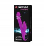 PRETTY LOVE -INTIMATE ,Silikonowy Wibrator z Ruchem Rotacyjnym - obrazek 8