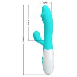 PRETTY LOVE - Snappy light blue, 30 vibration functions - obrazek 8