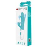 PRETTY LOVE - Snappy light blue, 30 vibration functions - obrazek 9