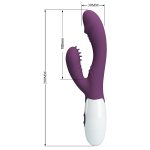 PRETTY LOVE - Andre purple, 3 waving modes 7 vibration functions - obrazek 9