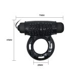 BAILE- POWER RING, 20 vibration functions Wireless remote control - obrazek 4