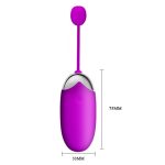 PRETTY LOVE - ABNER EGG 12 function vibrations USB, APP - obrazek 4