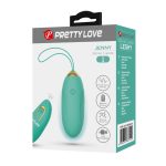 PRETTY LOVE - JENNY Dream chaser 1, Green, Wireless remote control 12 vibration functions - obrazek 7