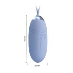 PRETTY LOVE - JENNY Dream chaser 1, Blue, Wireless remote control 12 vibration functions - obrazek 4