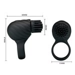PRETTY LOVE - Hedda Rotating teaser cock ring - obrazek 5