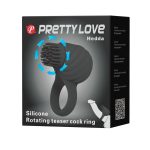 PRETTY LOVE - Hedda Rotating teaser cock ring - obrazek 9