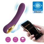 PRETTY LOVE - Ethan purple, 12 vibration functions Mobile APP Long-distance Control - obrazek 2