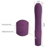 PRETTY LOVE - Ethan purple, 12 vibration functions Mobile APP Long-distance Control - obrazek 7