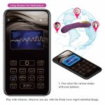PRETTY LOVE - Ethan purple, 12 vibration functions Mobile APP Long-distance Control - obrazek 19