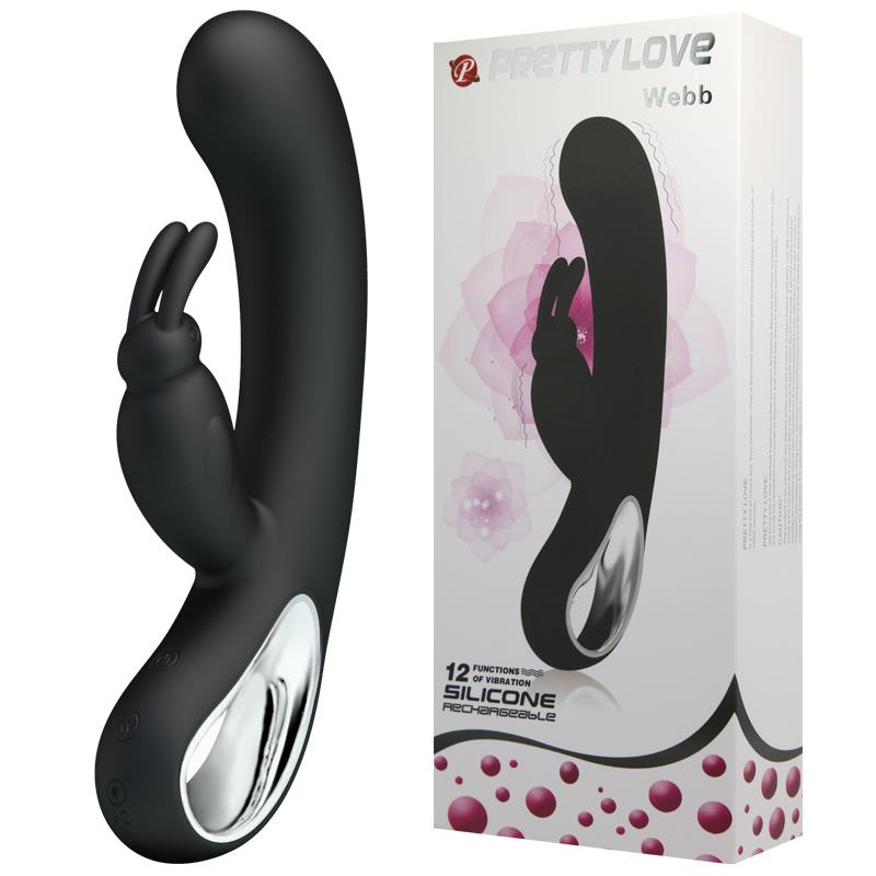 BI-014420-1 PRETTY LOVE - WEBB, BLACK, USB, 12 function - obrazek 1
