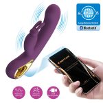 PRETTY LOVE - Liam purple, 12 vibration functions Mobile APP Long-distance Control - obrazek 2