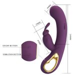 PRETTY LOVE - Liam purple, 12 vibration functions Mobile APP Long-distance Control - obrazek 7