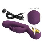 PRETTY LOVE - Liam purple, 12 vibration functions Mobile APP Long-distance Control - obrazek 8