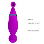 PRETTY LOVE - Magic Flute USB 12 Functions, Suction - obrazek 5