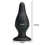 PRETTY LOVE -SILICONE BUTT PLUG ANAL, PROSTATE STIMULATOR - obrazek 6