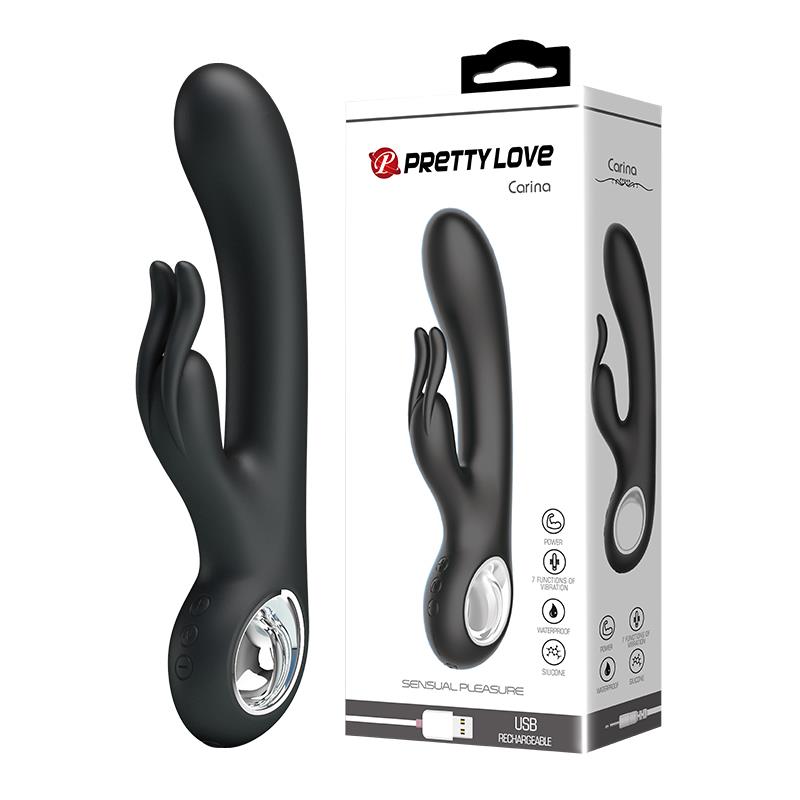 BI-014480-2 PRETTY LOVE - CARINA, BLACK, USB, 7 function - obrazek 1