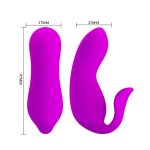 PRETTY LOVE - 12 vibration functions Wireless remote control - obrazek 5