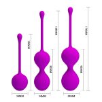 PRETTY LOVE - KEGEL BALL PURPLE - obrazek 7