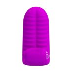 PRETTY LOVE - Abbott Double finger silicone Vibrator - obrazek 2