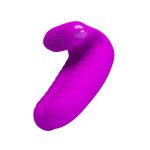 PRETTY LOVE - Abbott Double finger silicone Vibrator - obrazek 3