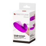 PRETTY LOVE - Abbott Double finger silicone Vibrator - obrazek 7