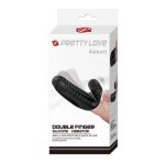 PRETTY LOVE - ABBOTT Double Finger Vibrator - obrazek 7