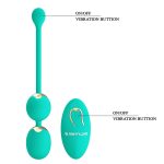 PRETTY LOVE - LECHIES  Dream chaser 5, Green, Wireless remote control 12 vibration functions Memory function - obrazek 6