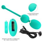 PRETTY LOVE - LECHIES  Dream chaser 5, Green, Wireless remote control 12 vibration functions Memory function - obrazek 7