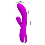 PRETTY LOVE - WILBUR 12 function vibrations - obrazek 4