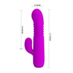 PRETTY LOVE - DOMENICO 4 function vibrations - obrazek 5