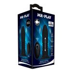 MR PLAY - VIBRATING ANAL PLUG 4 vibrations 4 thrusting Remote Control - obrazek 8