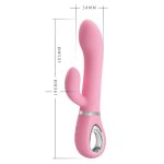 PRETTY LOVE - TERNENCE USB PINK 4 rot. 12 vibration - obrazek 6