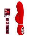 PRETTY LOVE - PRESCOTT Red 7 function vibrations - obrazek 2