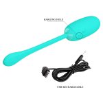 PRETTY LOVE - JULIUS EGG Green 12 function vibrations - obrazek 12