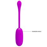PRETTY LOVE - JULIUS EGG RED PINK 12 function vibrations - obrazek 5