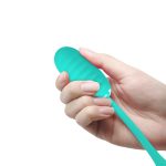 PRETTY LOVE - KIRK EGG Green 12 function vibrations - obrazek 3