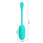 PRETTY LOVE - KIRK EGG Green 12 function vibrations - obrazek 9