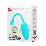 PRETTY LOVE - KIRK EGG Blue 12 function vibrations - obrazek 8