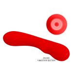 PRETTY LOVE - Matt Red 12 vibration functions Memory function - obrazek 12