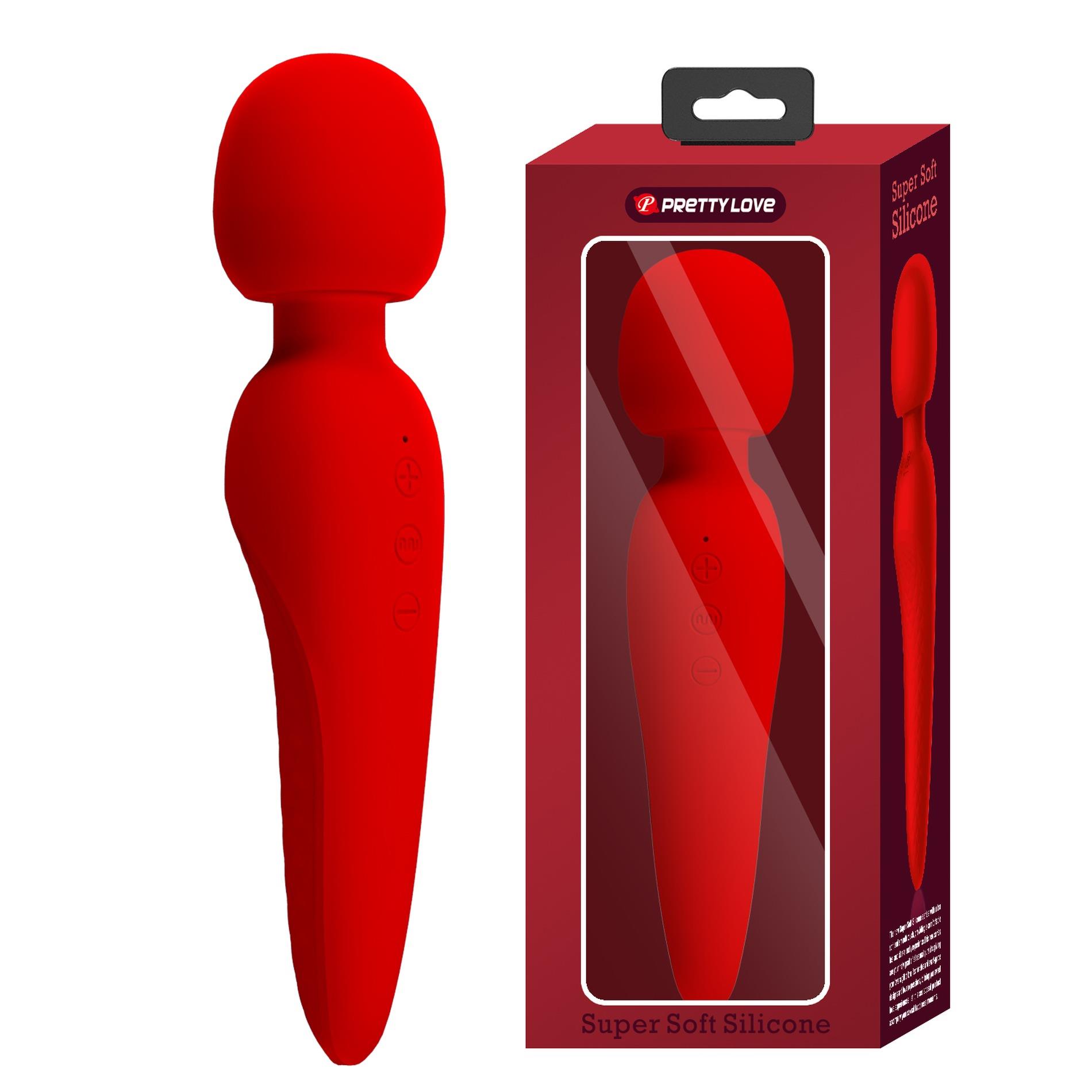 BI-014668-2_01 PRETTY LOVE - Meredith Red, 5 levels of speed control Memory function 7 vibration functions - obrazek 1