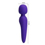 PRETTY LOVE - Meredith Dark Purple, 5 levels of speed control Memory function 7 vibration functions - obrazek 9