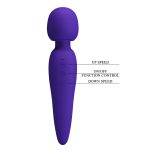 PRETTY LOVE - Meredith Dark Purple, 5 levels of speed control Memory function 7 vibration functions - obrazek 10