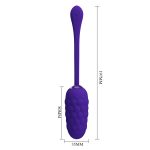 PRETTY LOVE - MARINA EGG Purple 12 vibration functions - obrazek 10